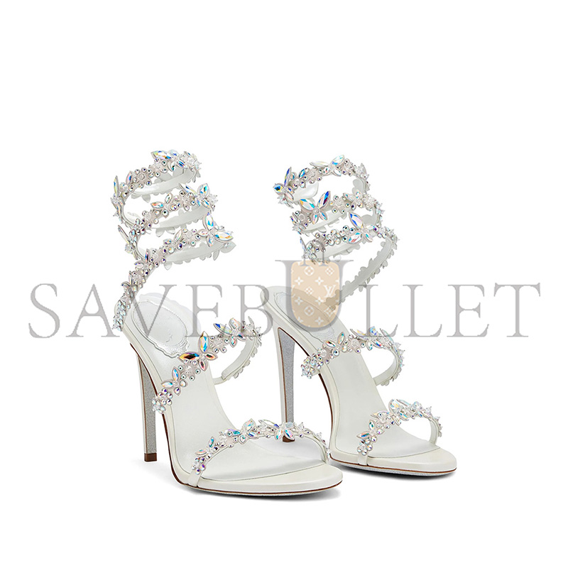 RENÉ CAOVILLA 105MM CLEO SANDALS 
